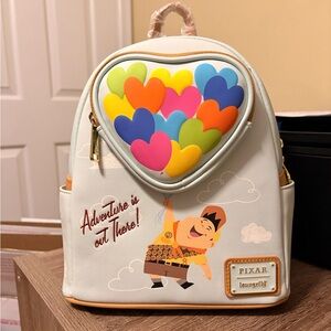 🔥 Loungefly Disney Pixar Up Russell Heart Balloons Mini Backpack
